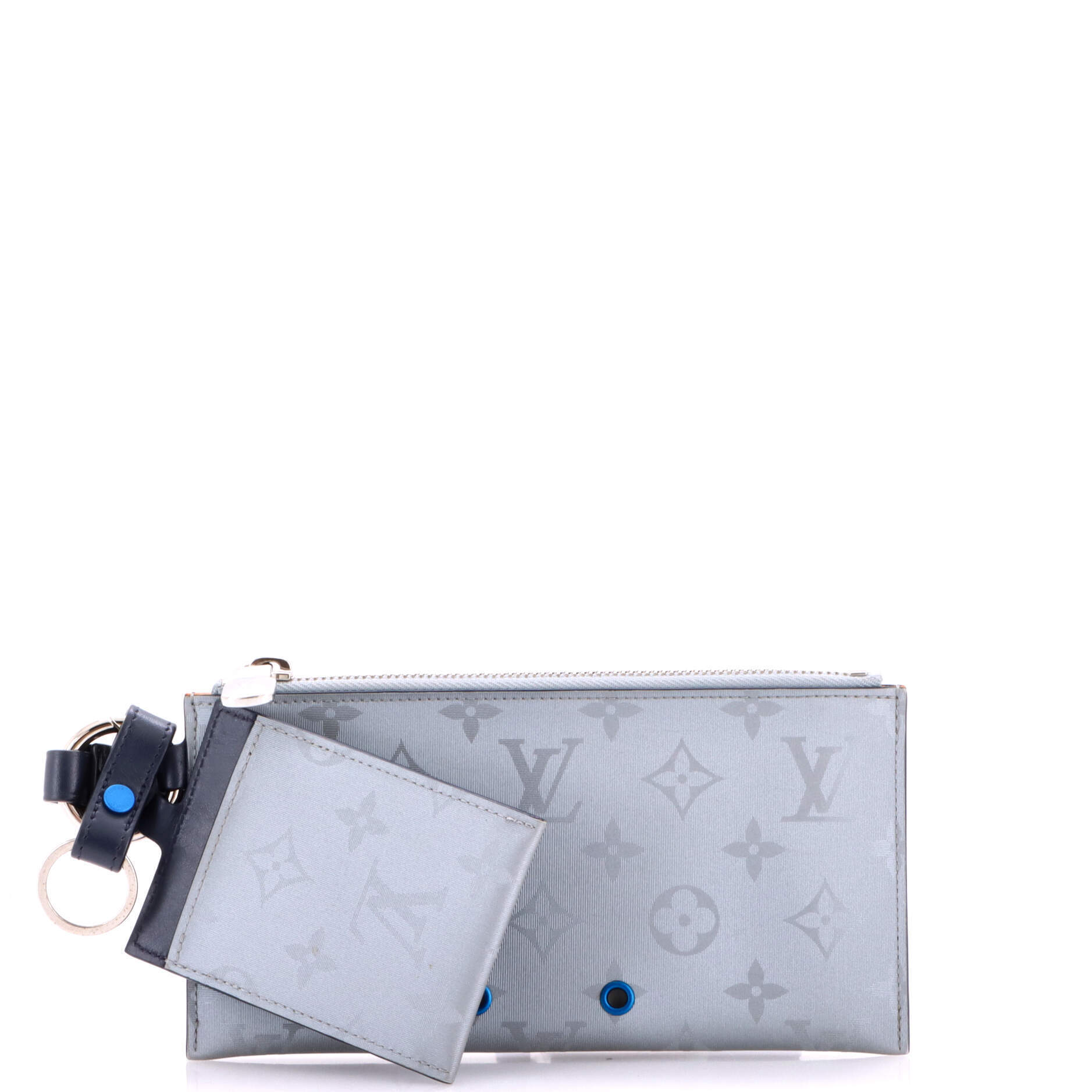 Louis Vuitton Alpha Pouch Limited Edition Monogram Satellite Canvas